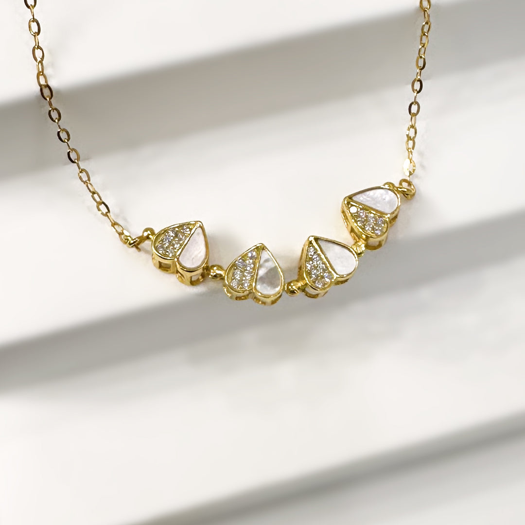 Collier Trèfle des Cœurs Cachés