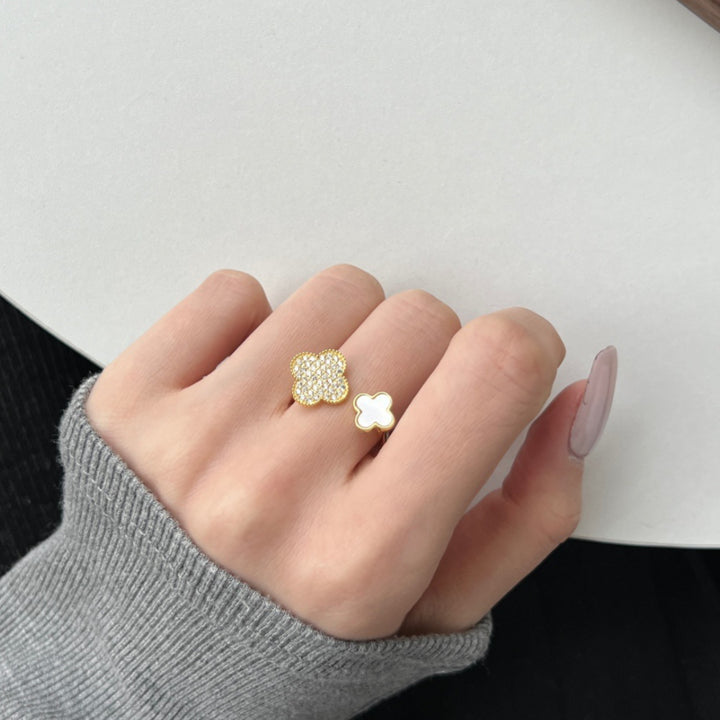 Kleeblatt-Duo-Ring