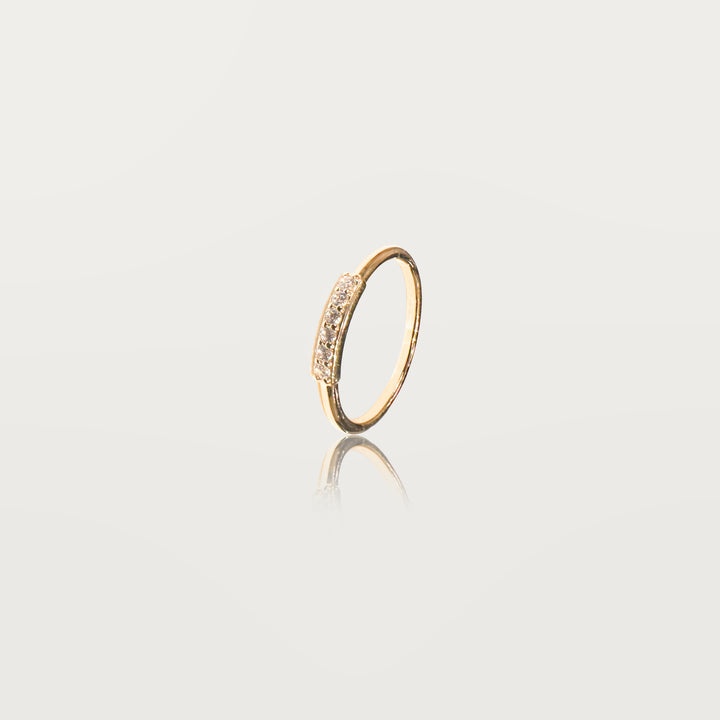 Bague Épure Scintillante