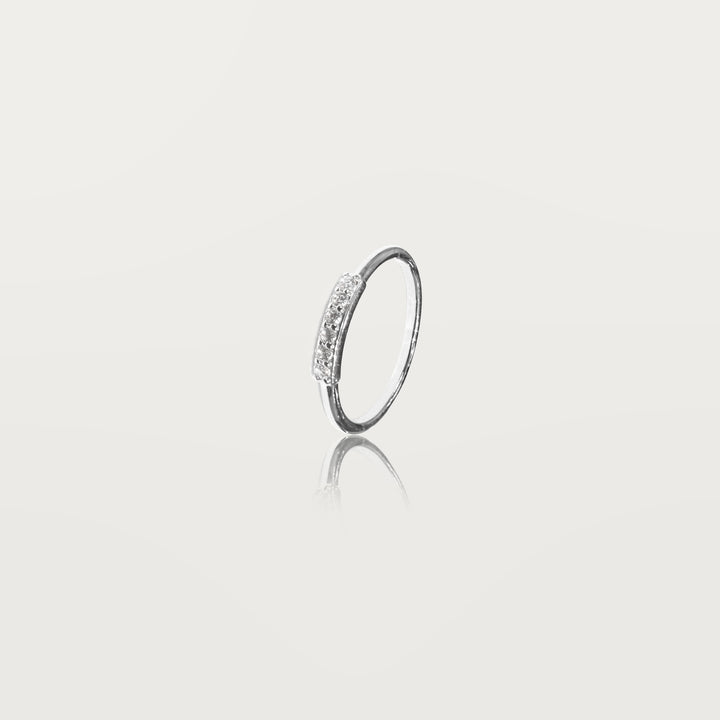 Bague Épure Scintillante