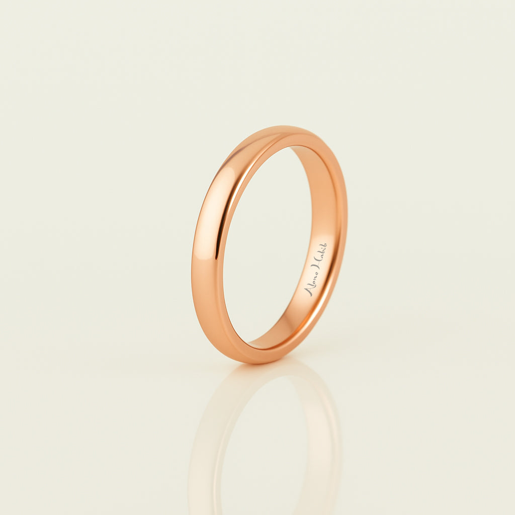 L'Essentielle Wedding Band - Rose Gold, Yellow Gold or White Gold