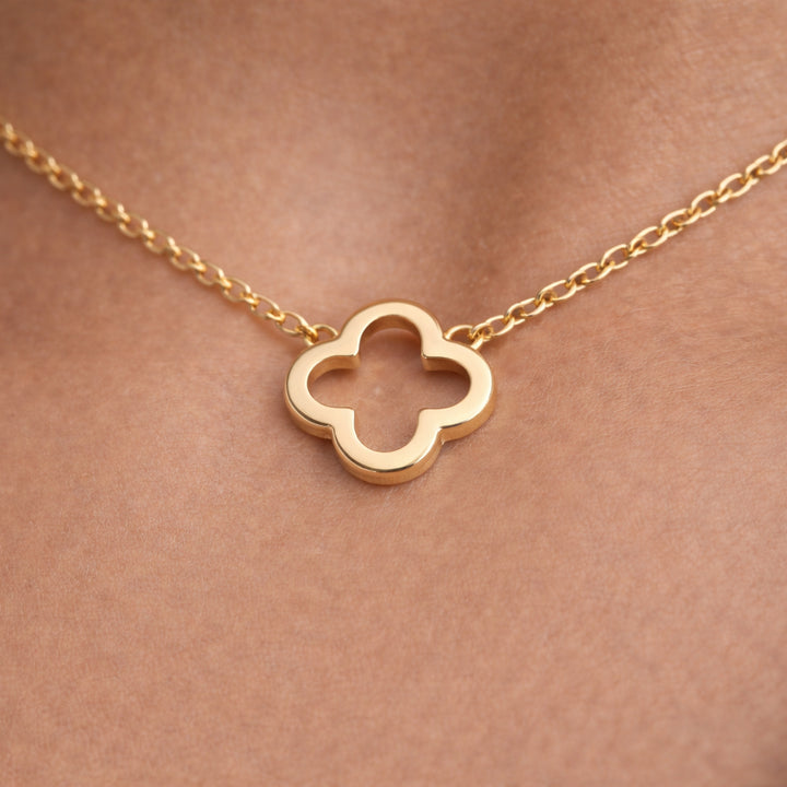 Collier Trèfle Ouvert