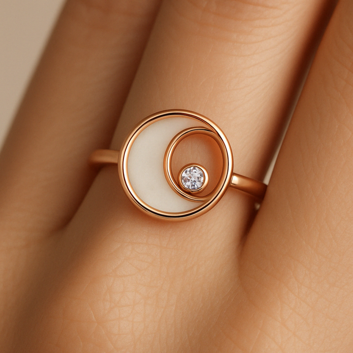 Bague Cercle Lunaire