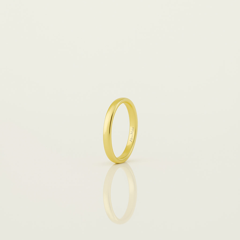 L'Essentielle Wedding Band - Rose Gold, Yellow Gold or White Gold