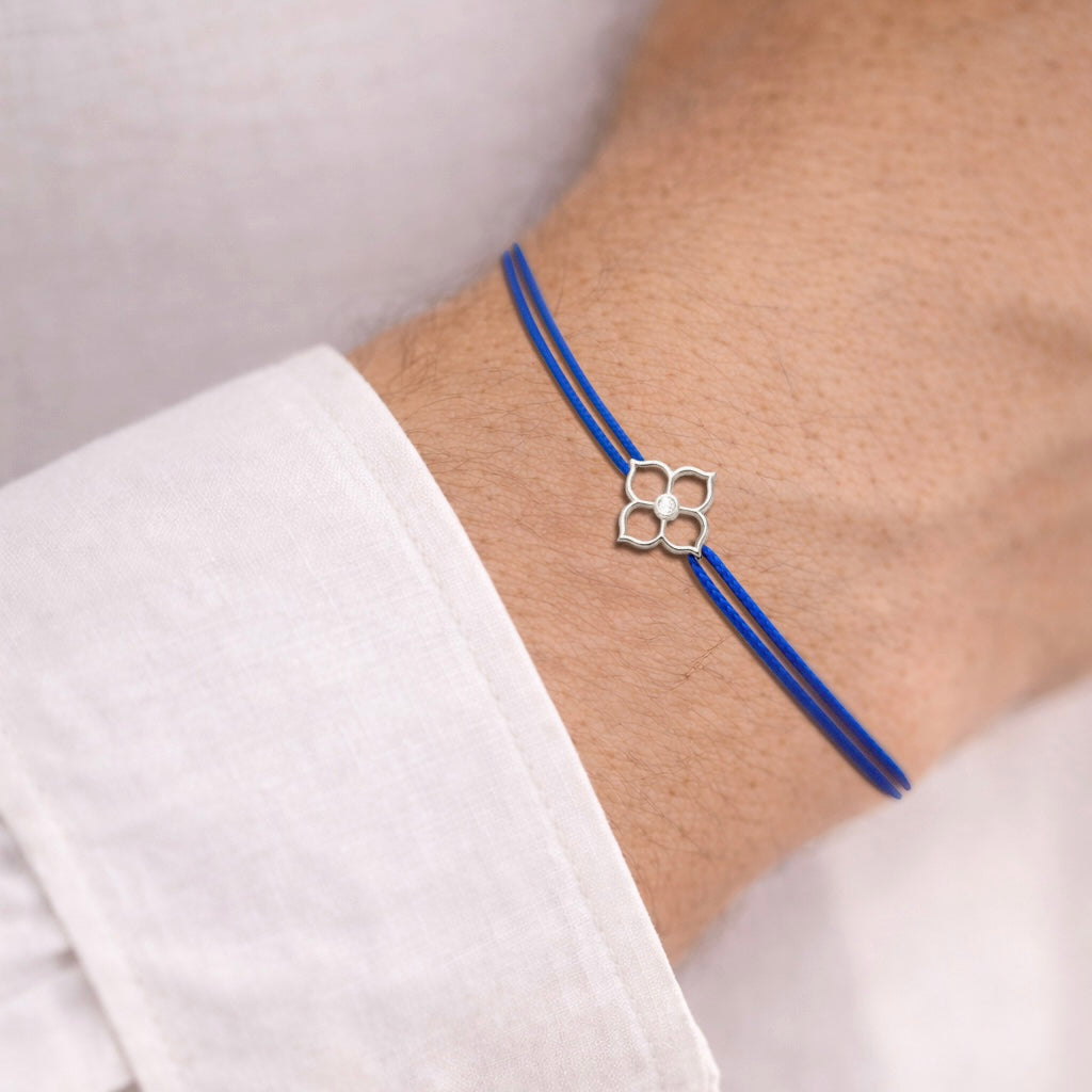 Bracelet Cordon Essentiel - Or 18 carats & Diamant naturel