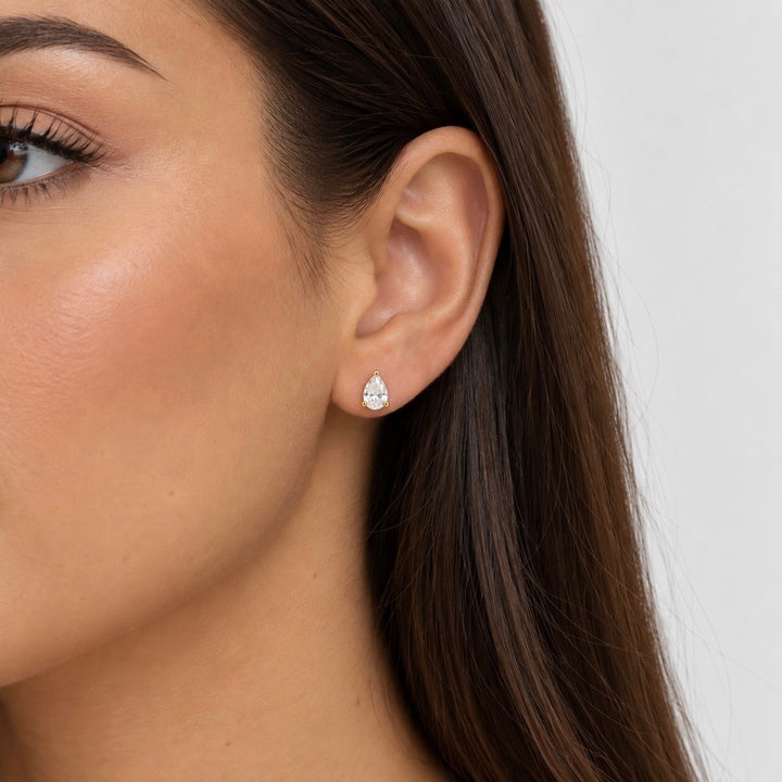 Boucles d’Oreilles Éclat Poire