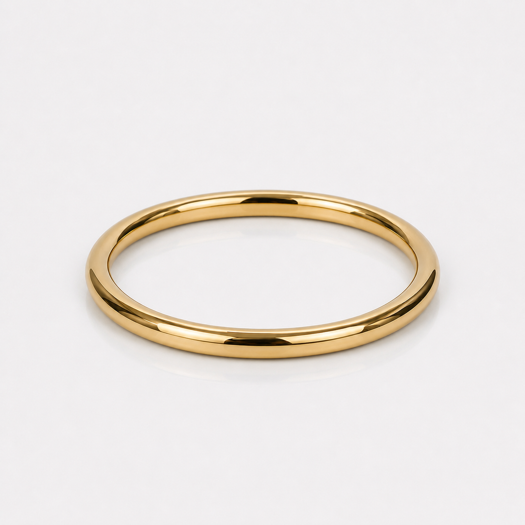 Bracelet Jonc Bombé Élégance