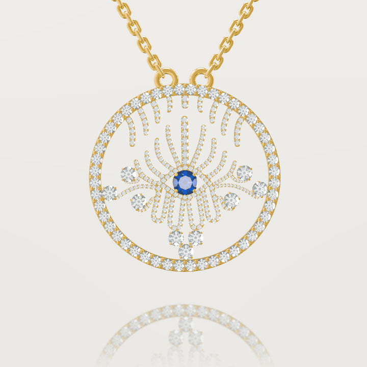 Mystical circle pendant 