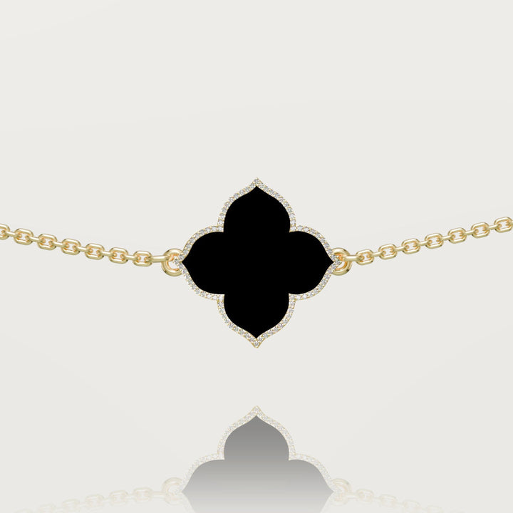 Raffiniertes orientalisches Kleeblatt-Armband 