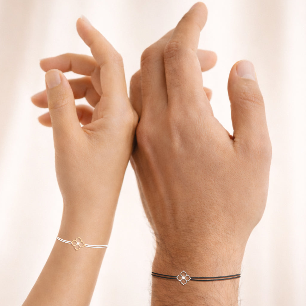 Bracelet Cordon Essentiel - Or 18 carats & Diamant naturel