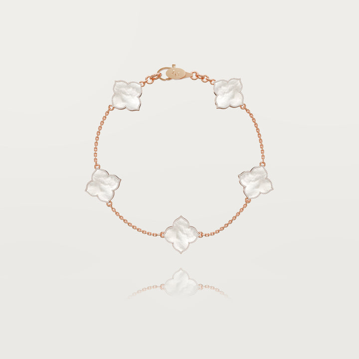 Sadiya Origin Multi Clovers Bracelet