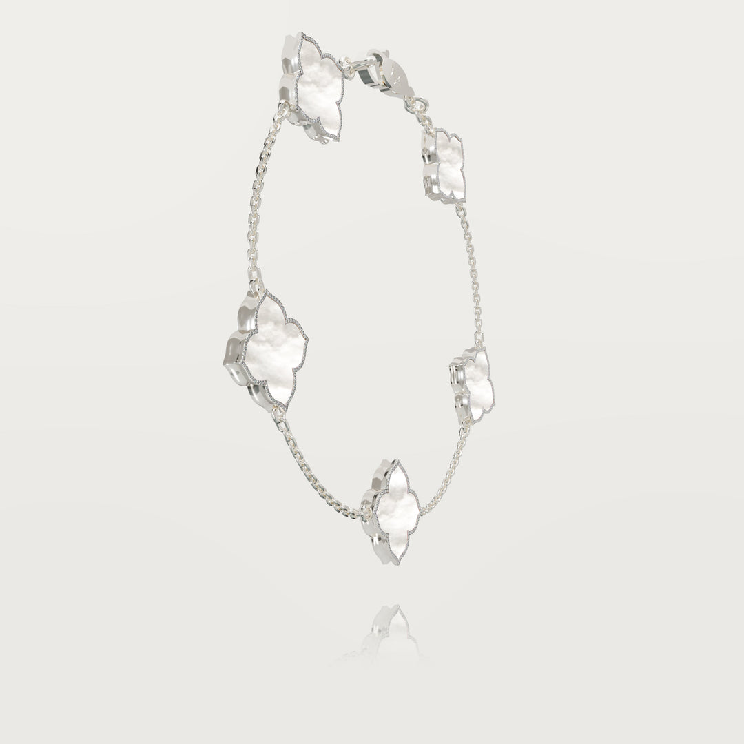 Sadiya Origin Multi Clovers Bracelet