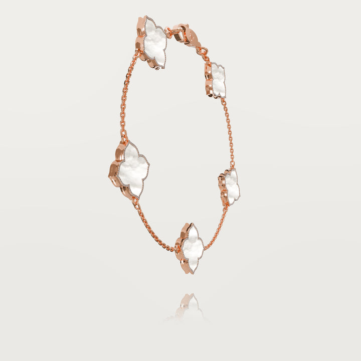 Sadiya Origin Multi Clovers Bracelet