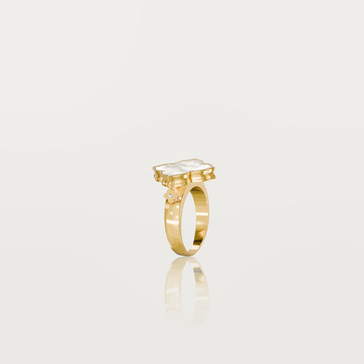 Sadiya Origin Clover Ring