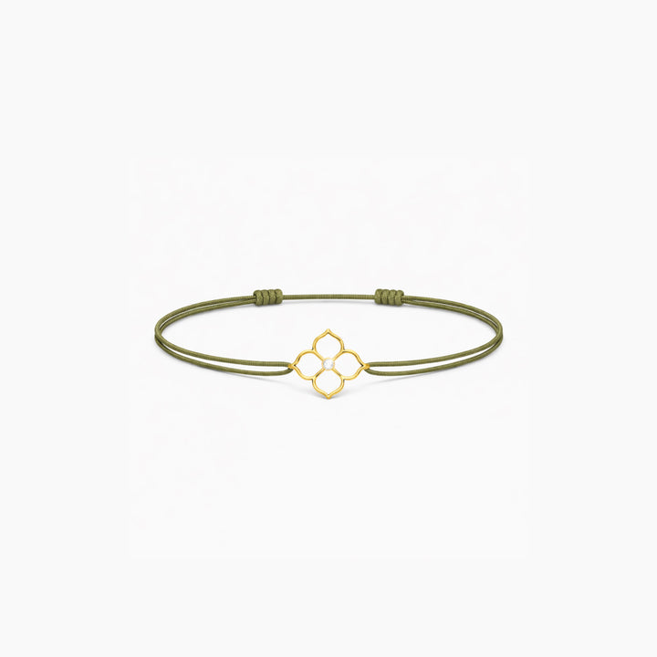 Bracelet Cordon Essentiel - Or 18 carats & Diamant naturel