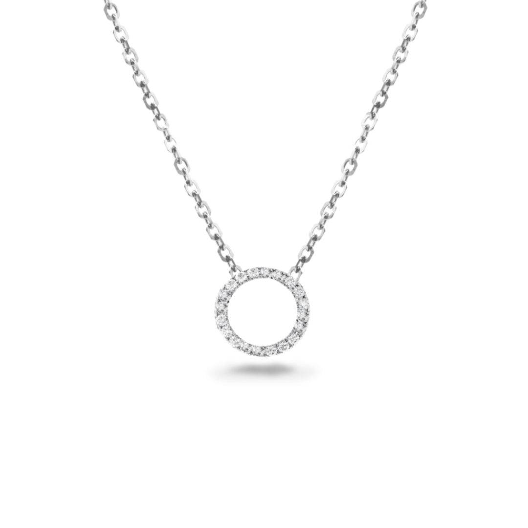 Center of Elegance Halo Pendant