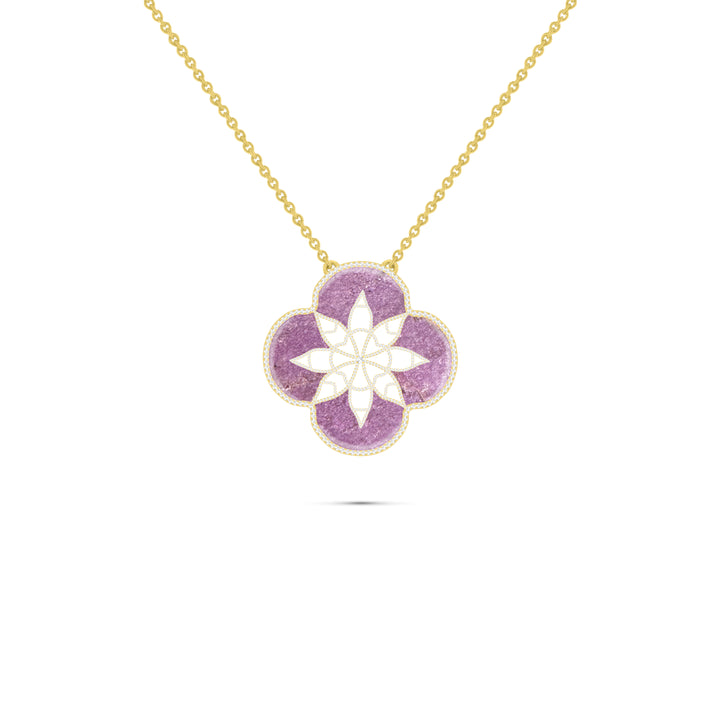 Eternal clover pendant