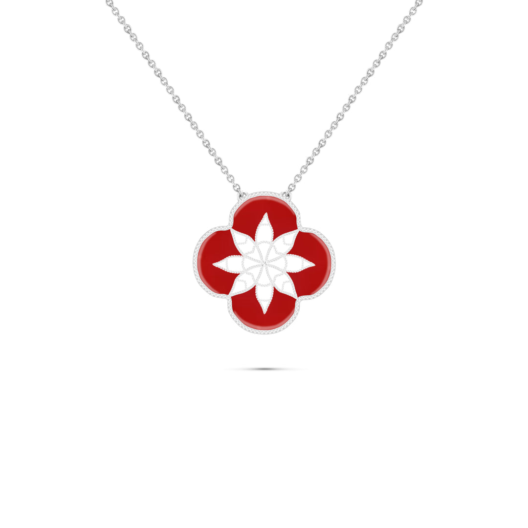 Eternal clover pendant