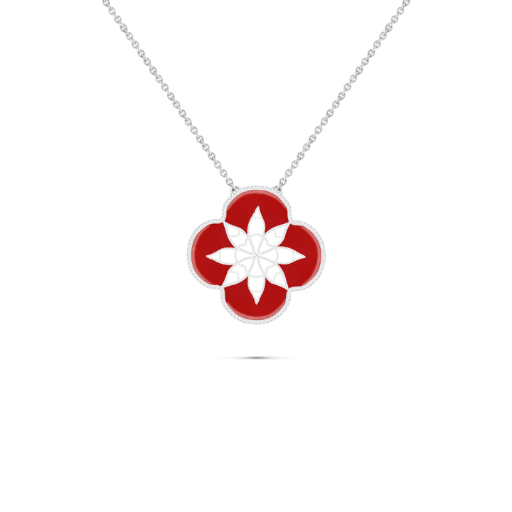 Eternal clover pendant