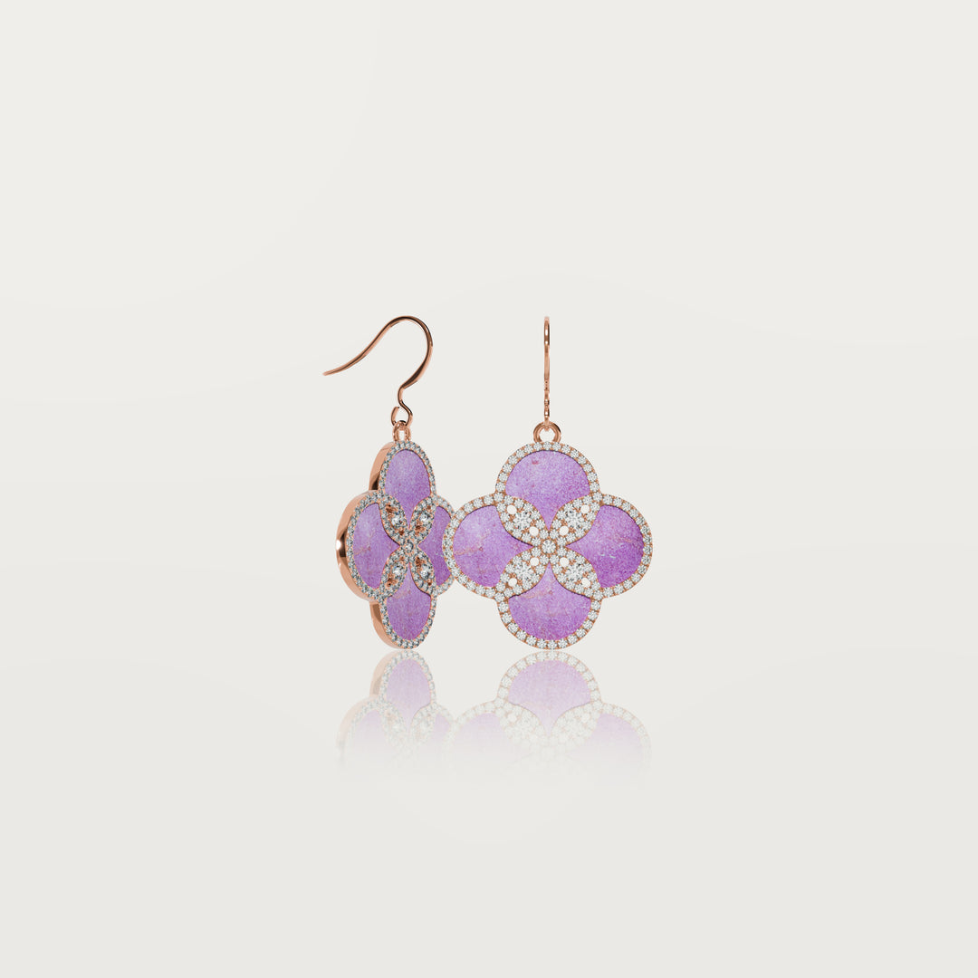 Thousand and one nights clover earrings