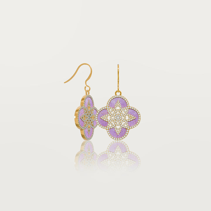 Eternal clover earrings