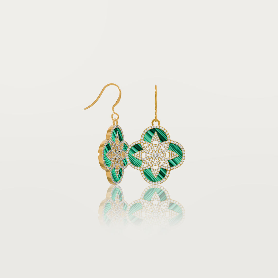 Eternal clover earrings