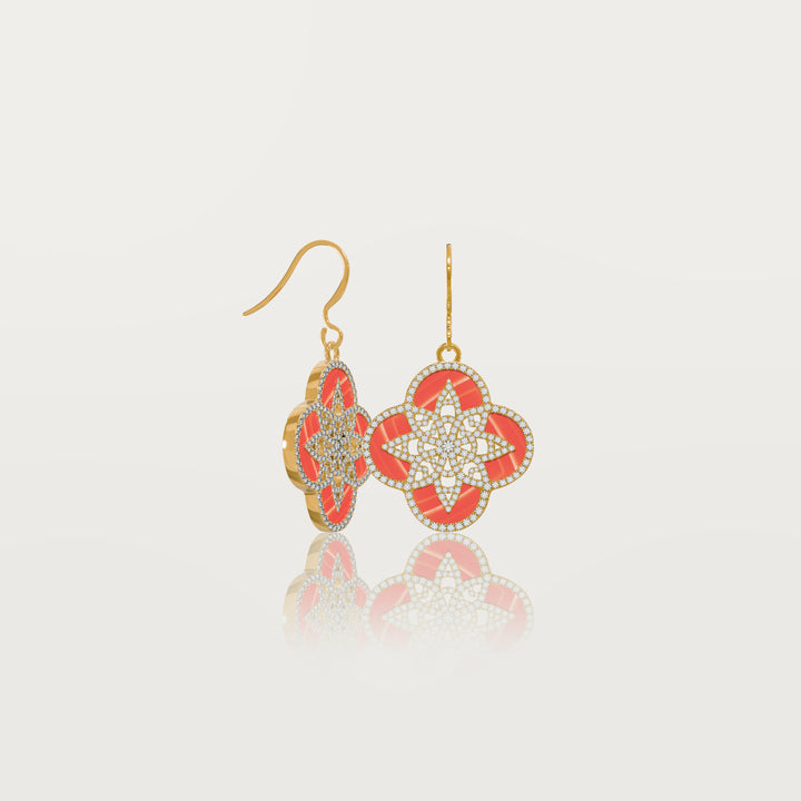 Eternal clover earrings