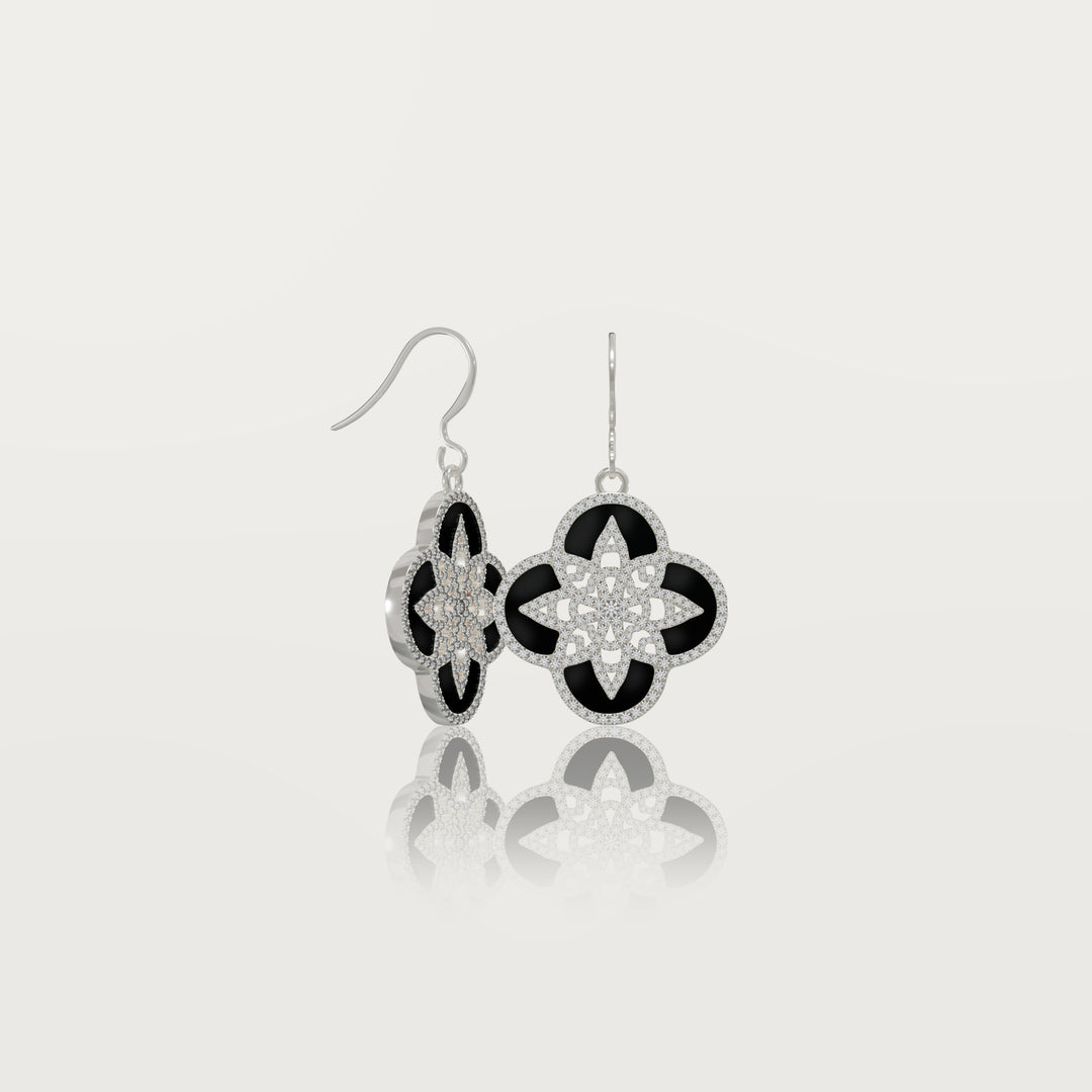 Eternal clover earrings