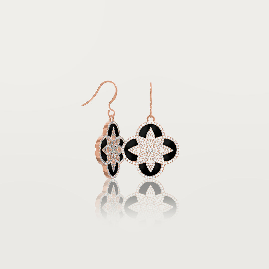 Eternal clover earrings