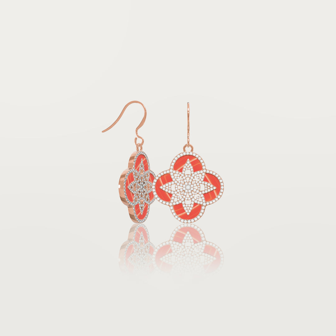 Eternal clover earrings