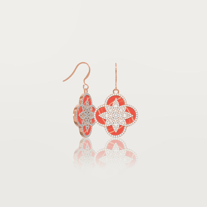Eternal clover earrings