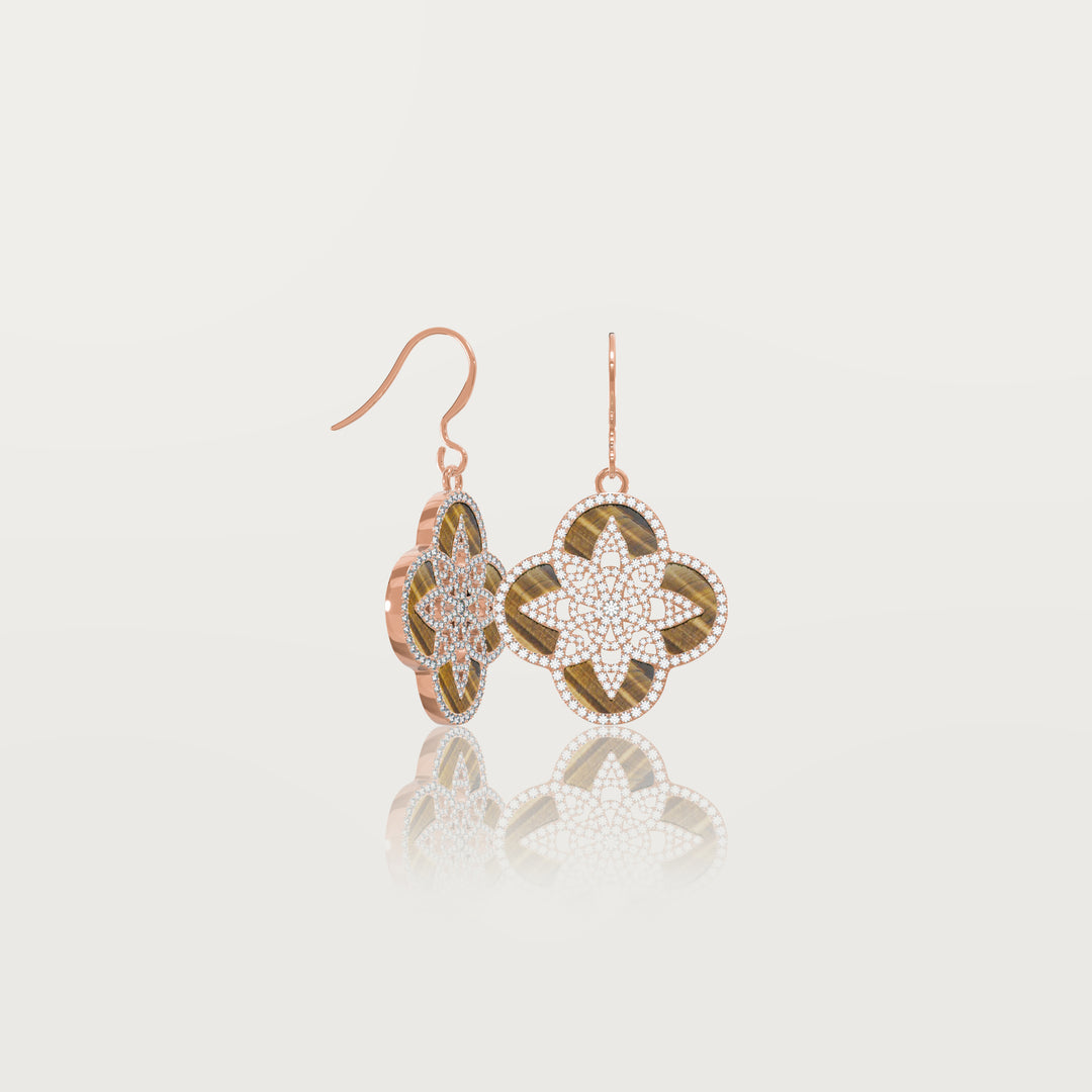 Eternal clover earrings