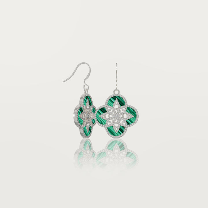 Eternal clover earrings