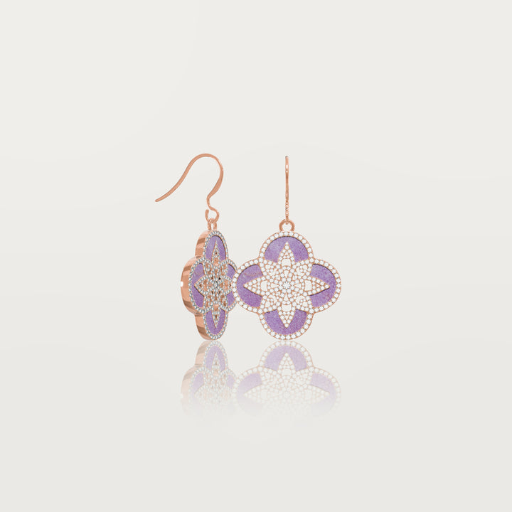 Eternal clover earrings