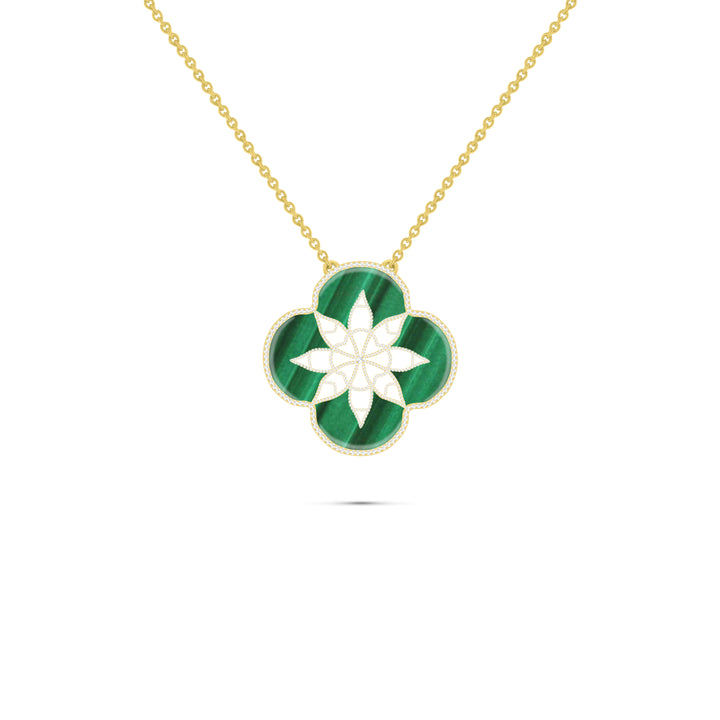 Eternal clover pendant