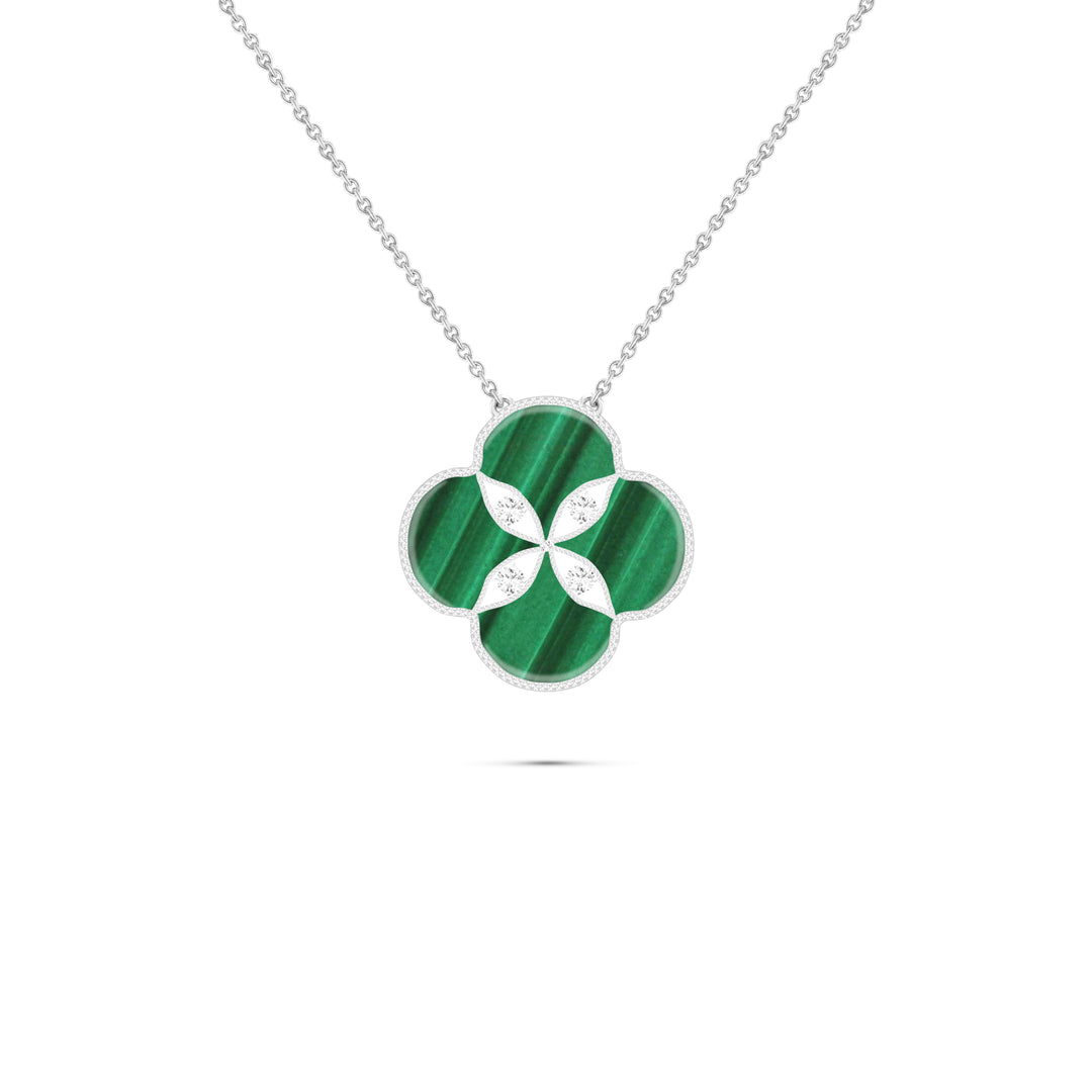 Thousand and one nights clover pendant