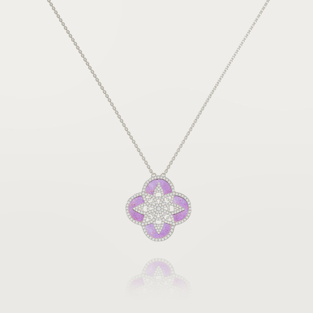 Eternal clover pendant