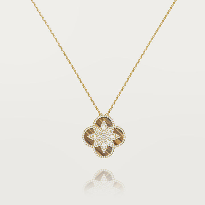 Eternal clover pendant