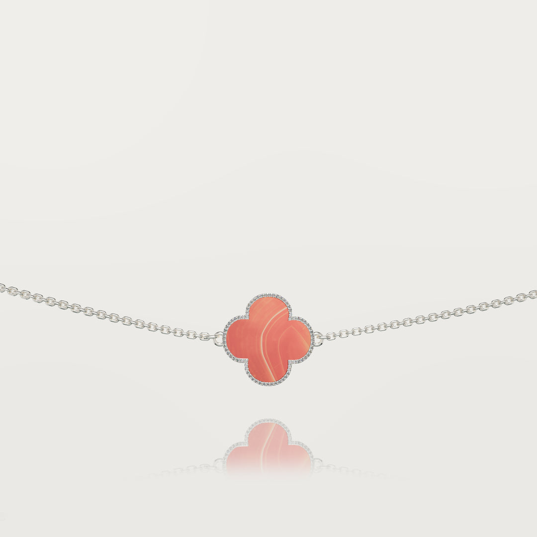 Pure simplicity clover bracelet 