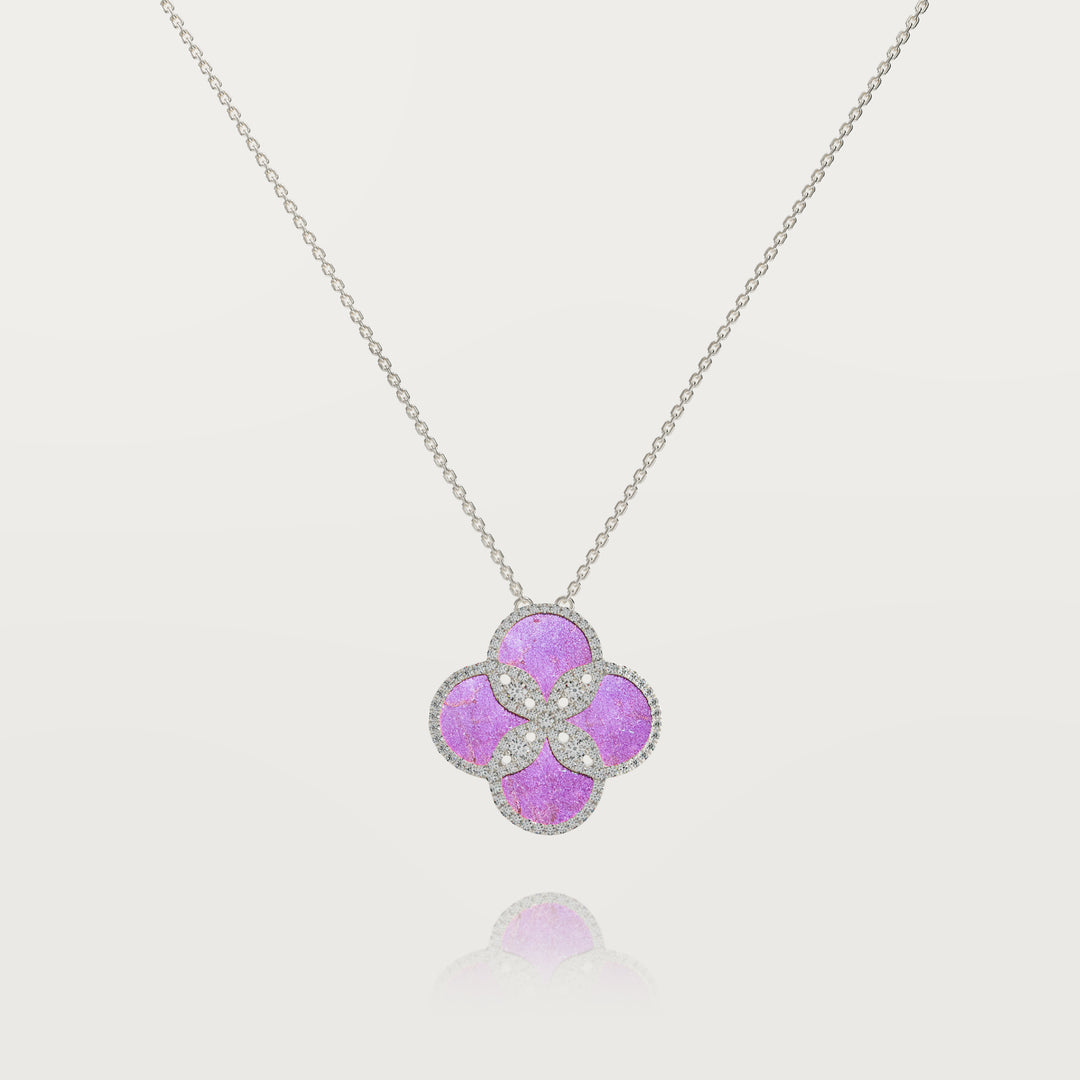 Thousand and one nights clover pendant