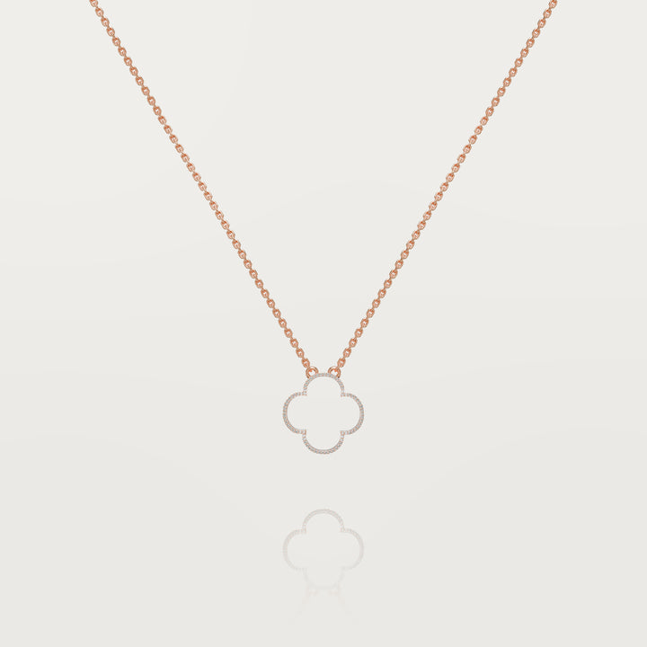 Sparkling Simplicity Clover Pendant 