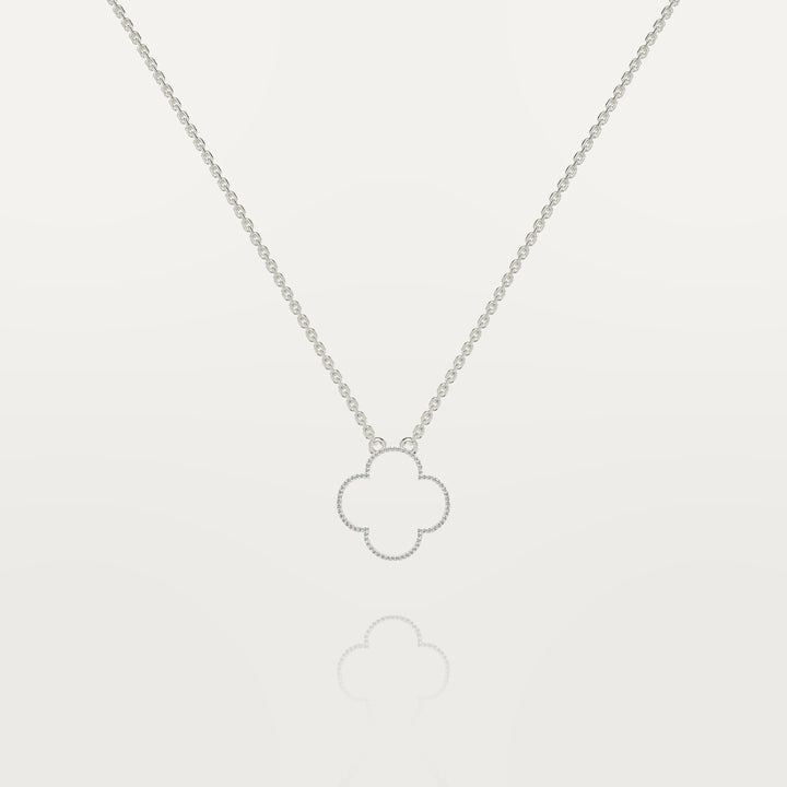 Sparkling Simplicity Clover Pendant 