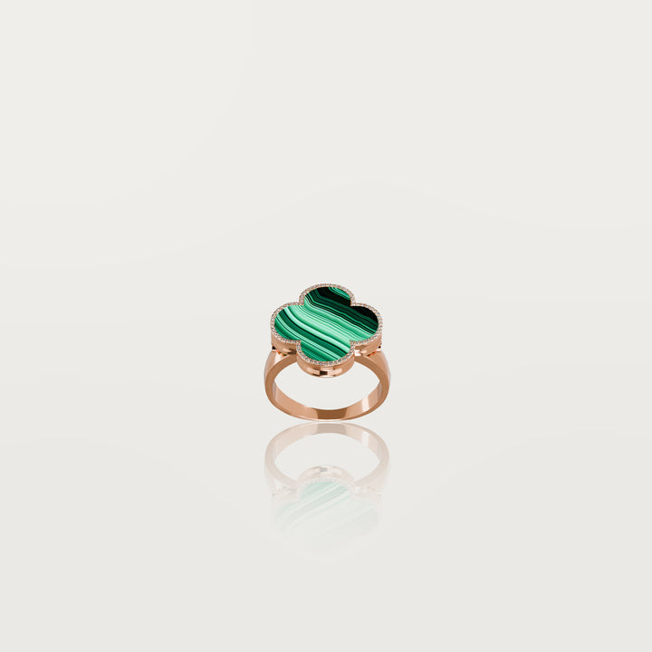 Pure simplicity clover ring 