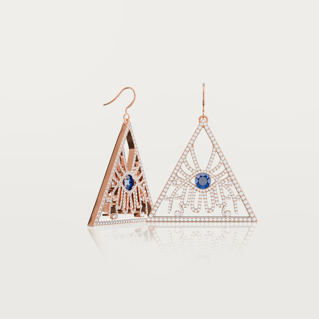 Thousand and one nights light earrings