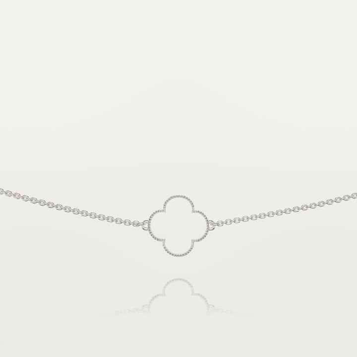 Pure simplicity clover bracelet 