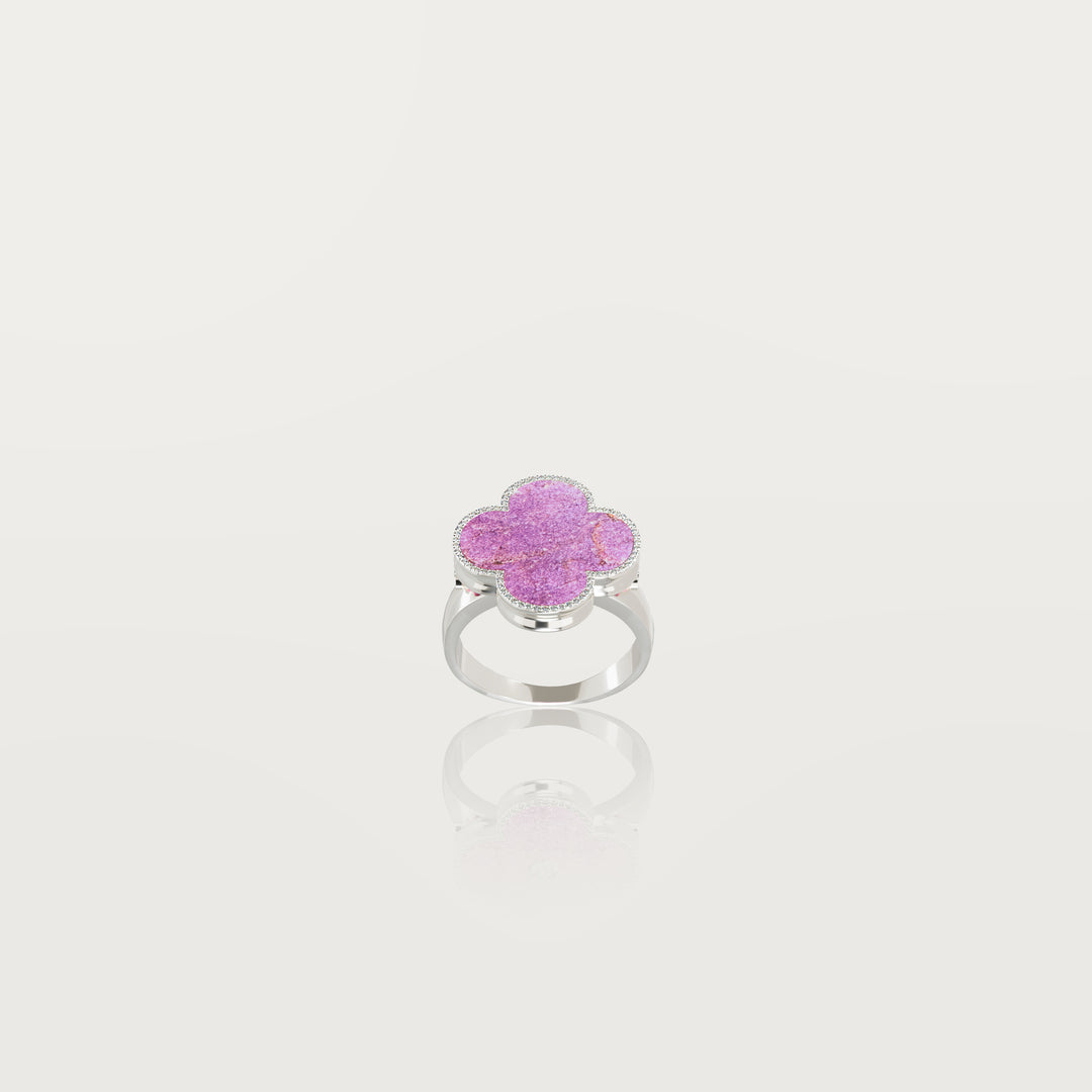 Pure simplicity clover ring 