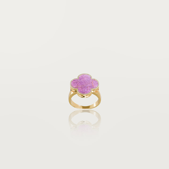 Pure simplicity clover ring 