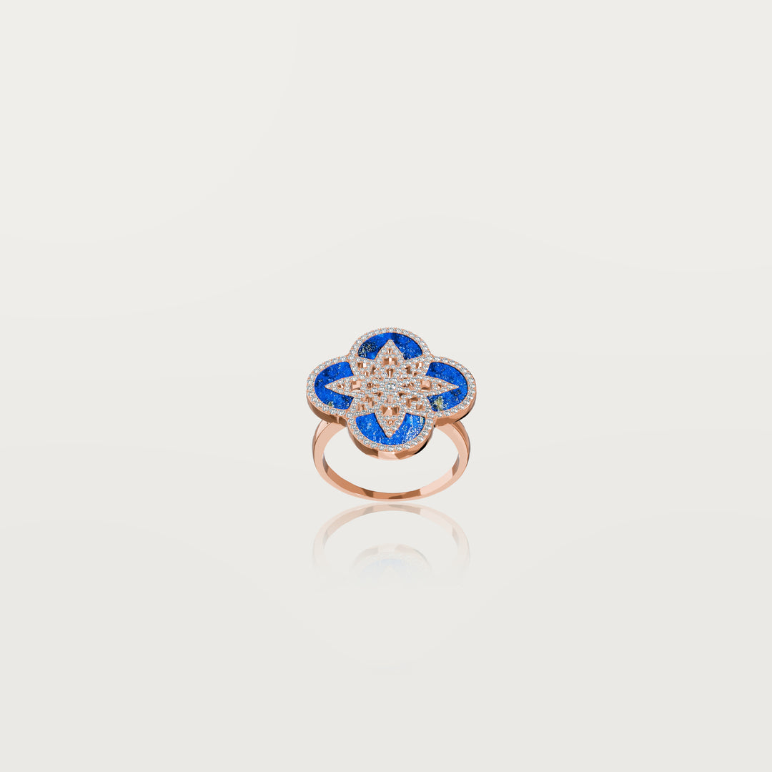 Eternal clover ring