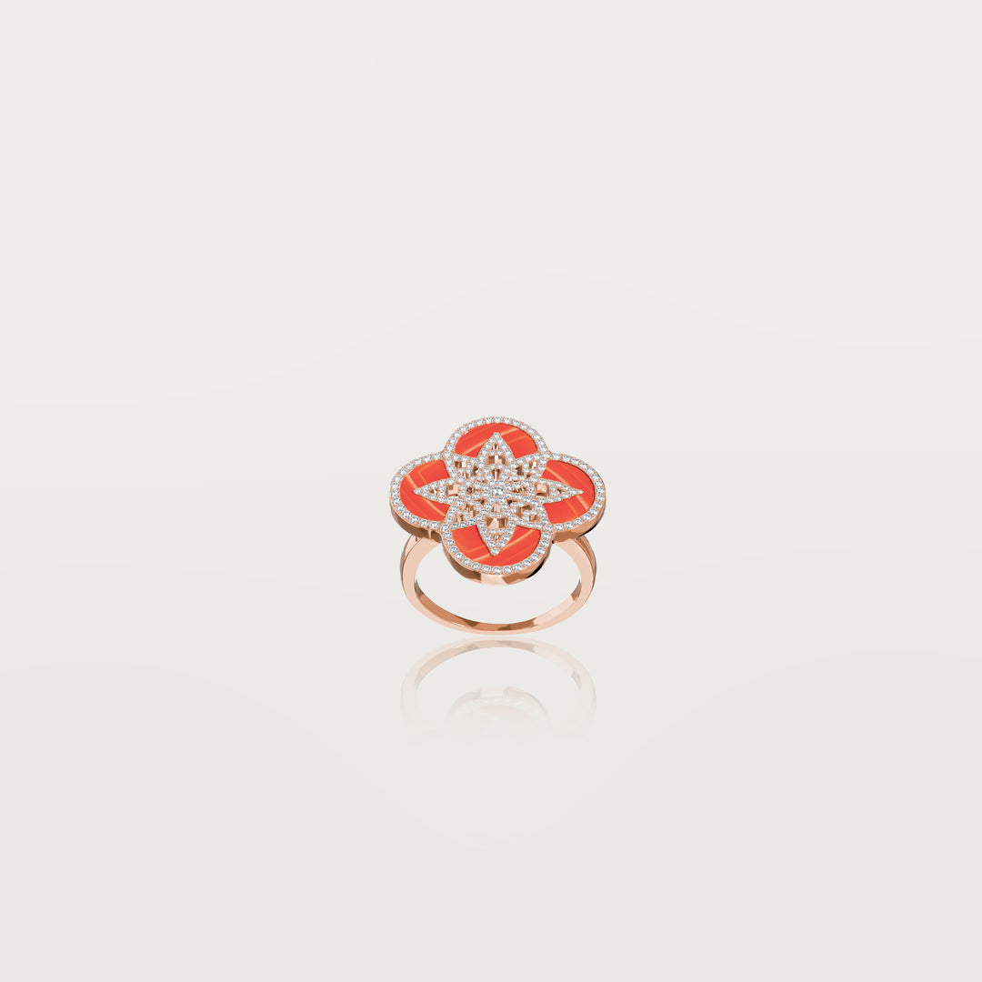 Eternal clover ring