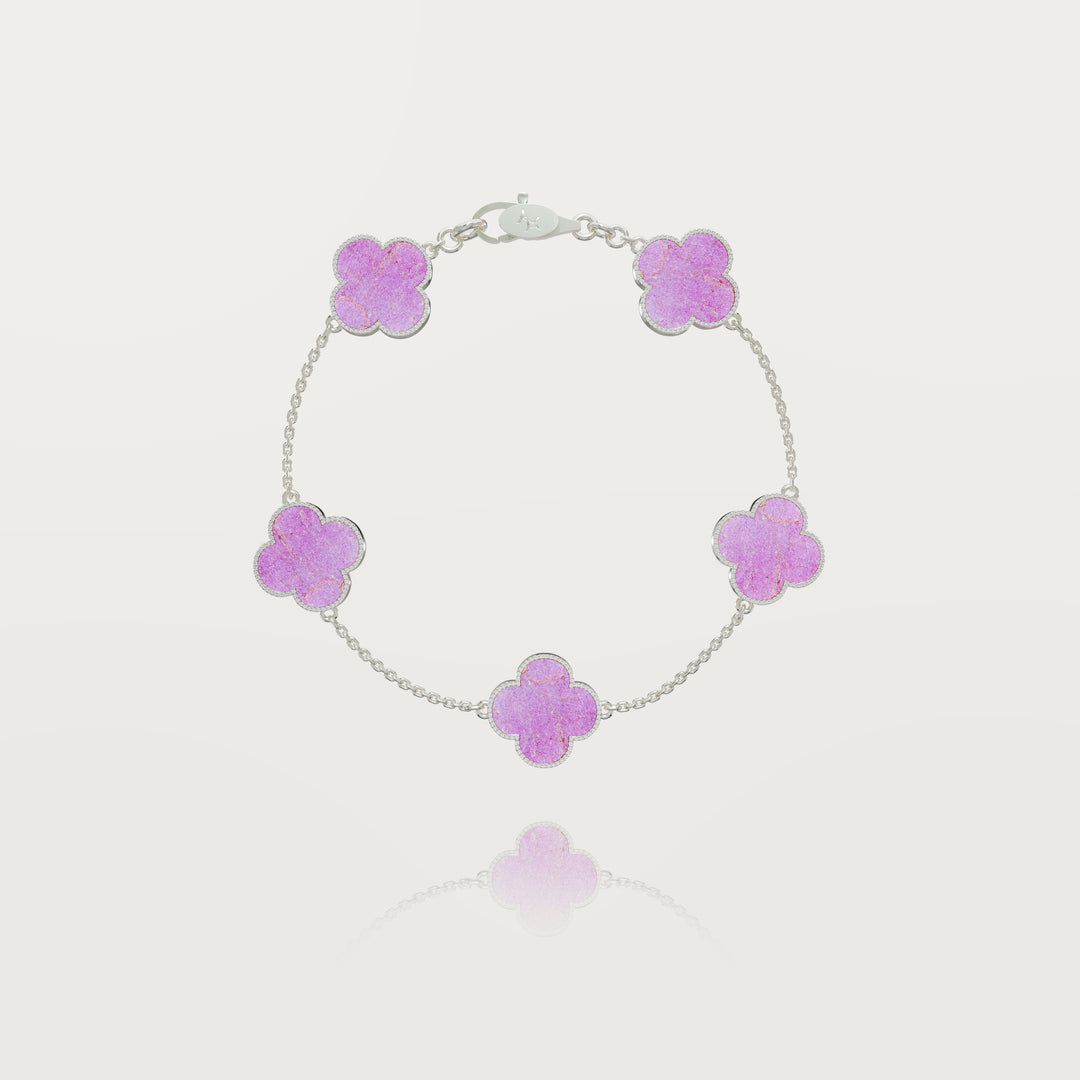 Pure simplicity multi clovers bracelet 